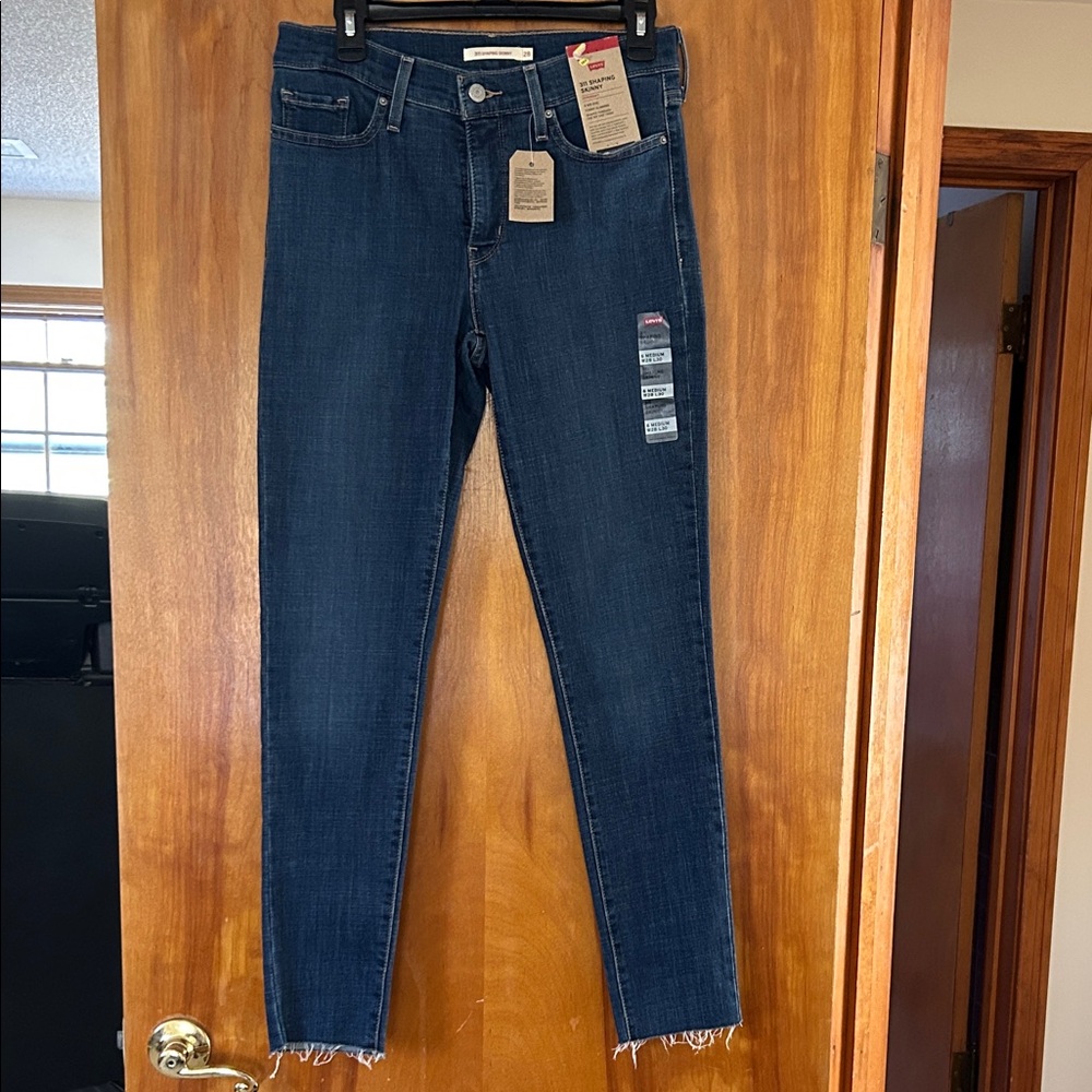 Levi's Dark Blue Skinny Jeans for Women